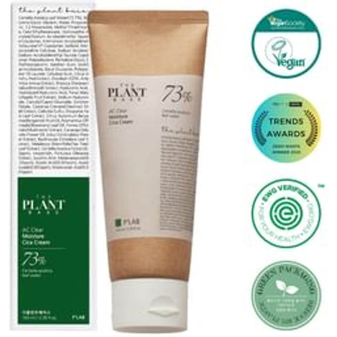 THE PLANT BASE - AC Clear Moisture Cica Cream - Gezichtscrème