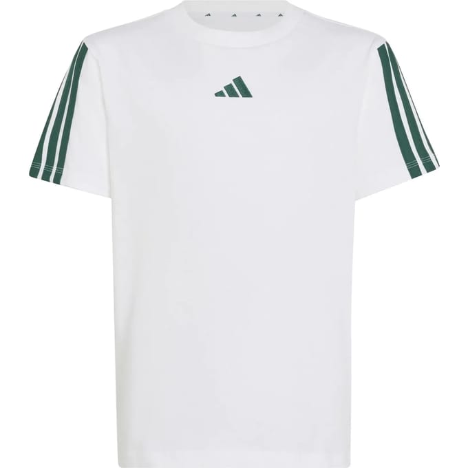 Adidas Essentials T-shirt Met Korte Mouwen Wit 7-8 Years Kinderen