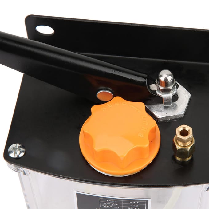 HP5L Handmatige Smeerpomp Linkshandig Bedienbare Smeerpomp 650CC voor CNC Werkwerktuigmachine