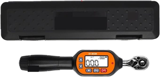 Digitale Koppeladapter - Momentsleutel Tool - Precisie Afstelling - LCD Scherm - 100 Nm - Grijs
