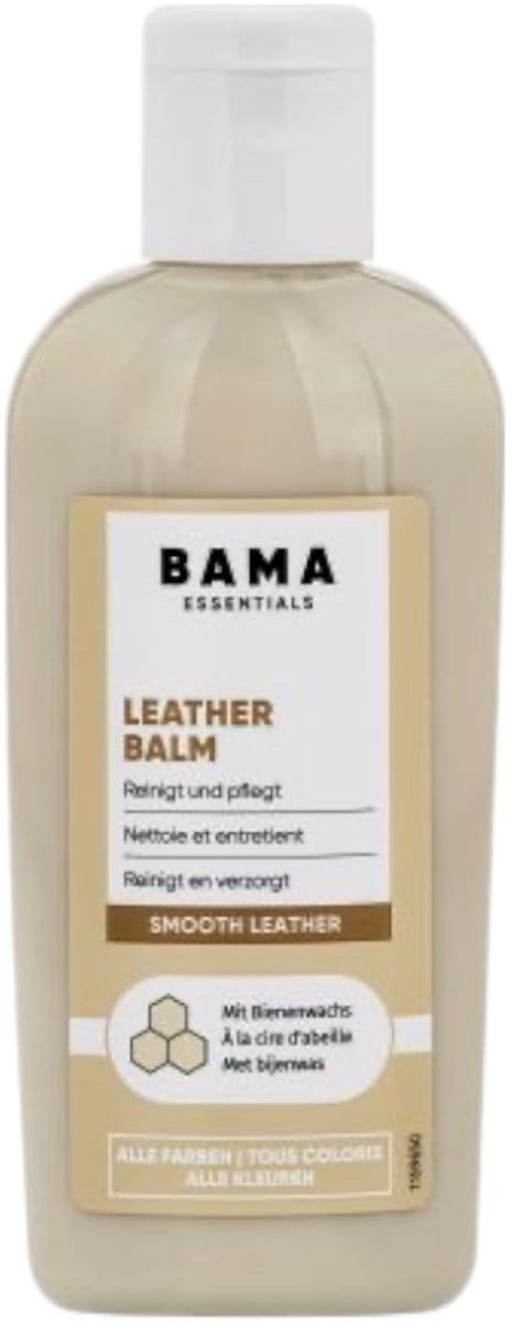 Bama Leather Balm - Reinigende en Verzorgende Lotion voor Gladleer - 100ml