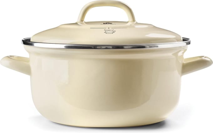 BK Indigo Stoofpot - 22 cm/3,25 l - Cream