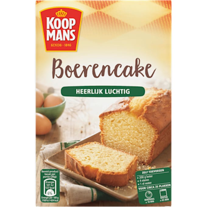 Boerencake bakmix