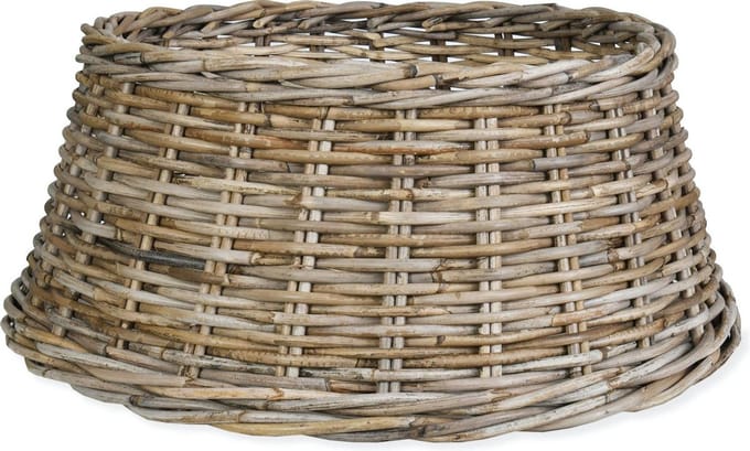 Kerstboomrok 60 cm voor kerstboom - Rotan- naturel look