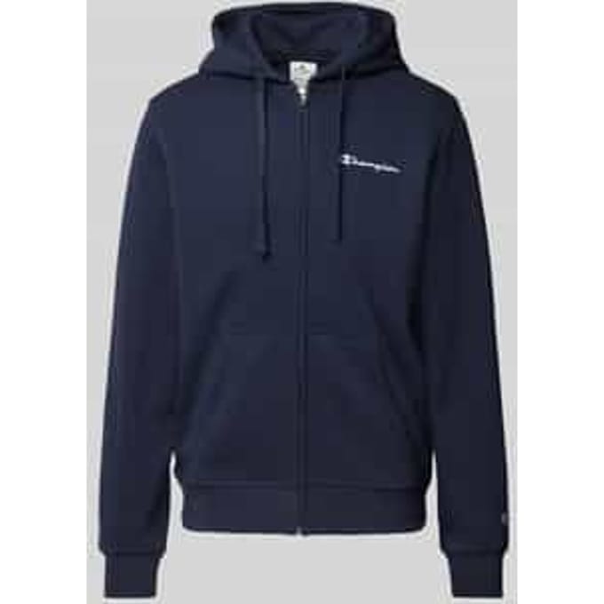 Sweatjack met labelstitching