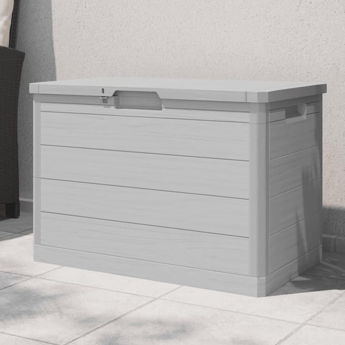 Solidchoice - Kussenbox van Polypropeen 77,5x44,5x53 cm Grijs