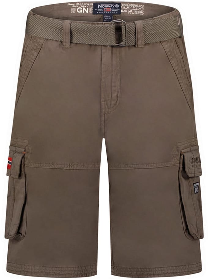 Heren Korte Broek Zakken Geographical Norway Pionec Dark - S