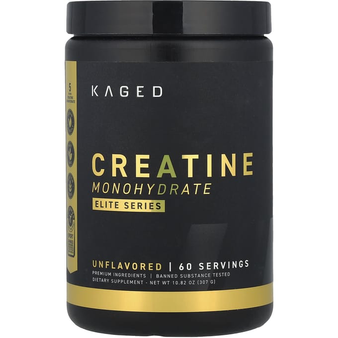 Elite Series, Creatine Monohydraat, Zonder smaak, 307G (10.82Oz)