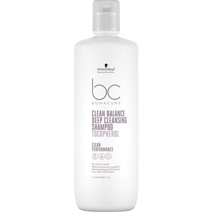 Schwarzkopf Professional Clean Balance Diepreinigende shampoo Basic Dames 1000 ml