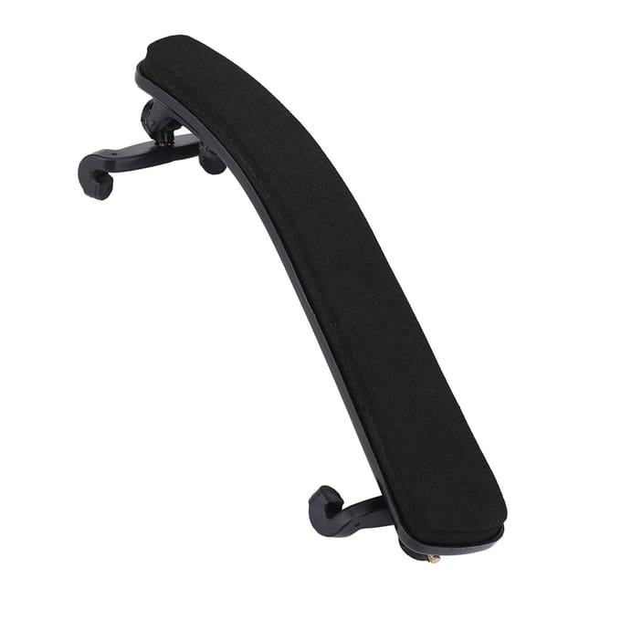 Coussin d'épaule en caoutchouc noir durable, réglable et confortable, support pour violon 3/4 4/4 black