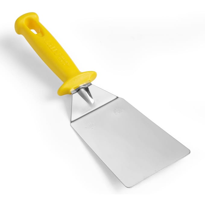 Roestvrijstalen spatel 12 cm - Ideaal voor steaks en grillen