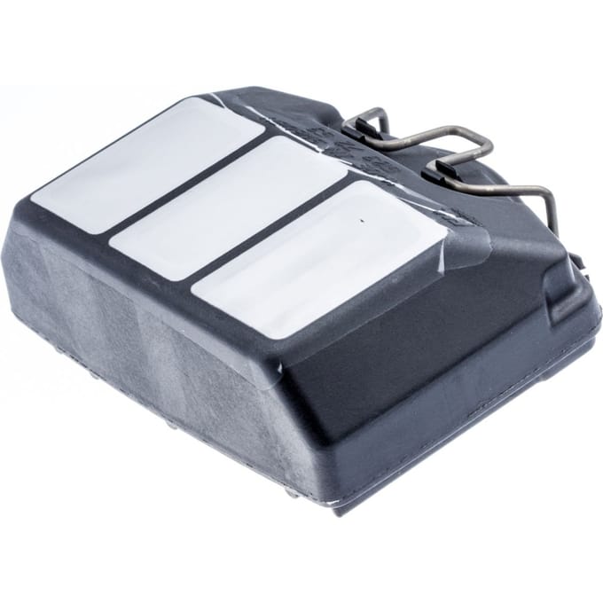 Luchtfilter met klem 80µ zwart