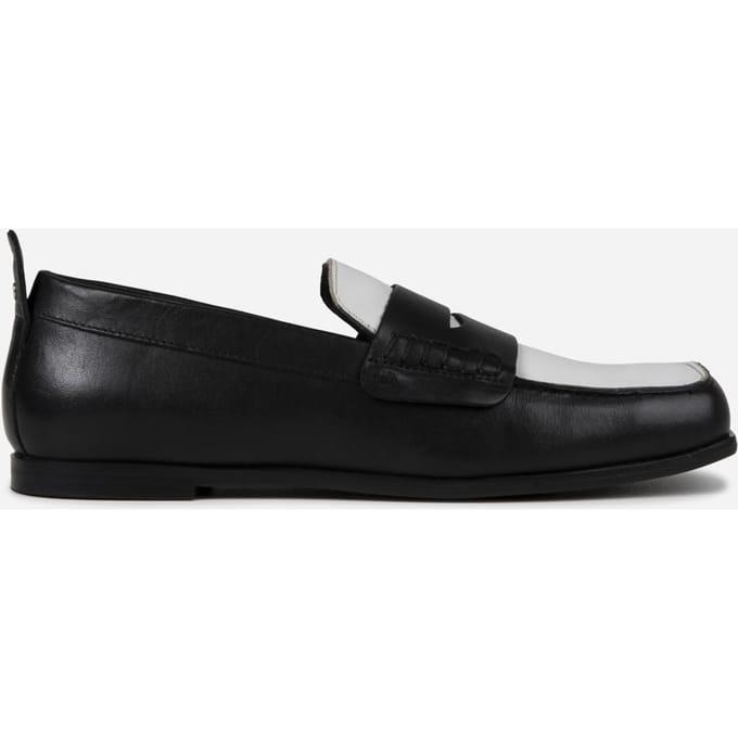 Bronx Colb-y Low Shoe Black/off White Größe: 37 | Loafer Outlet | Damen | Weiß