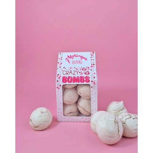 Meringue sisters mokka-hazelnoot bombs, 8 stuks