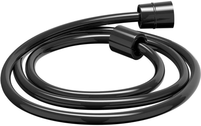 IVY Smooth Doucheslang - 150 cm - Zwart Chroom PVD