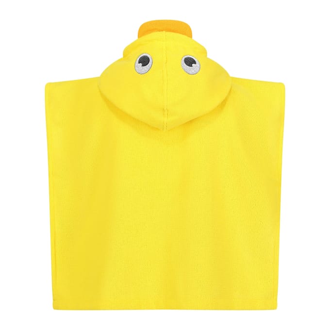 Regatta Handdoek met kap voor kinderen/Kinderen Pebbles De Eend (Zonnestraal)