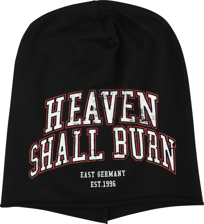 Heaven Shall Burn East Germany Beanie zwart Katoen -