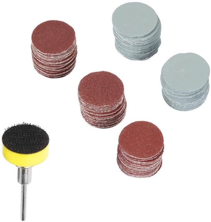 Dailygoody - Schuurpapier Set - Mix Grit Sander - 100 Stuks - 25mm