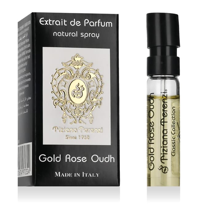 Tiziana Terenzi Gold Rose Oudh Extrait de parfum - échantillon 1,5 ml (unisexe)