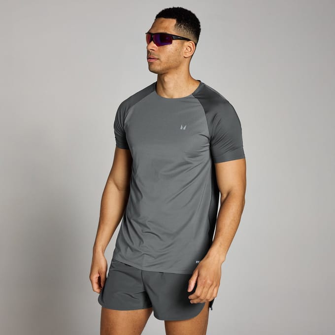 MP Velocity T-shirt van mesh - Donkergrijs - XS