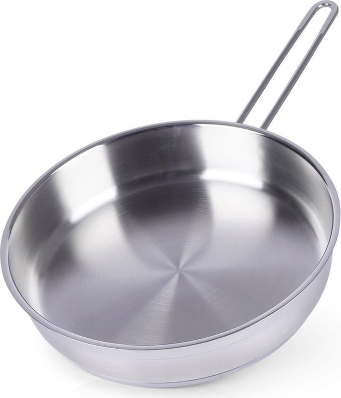 Koekenpan Edelstaal ANETT 26 cm - Multifunctionele Pan voor Vlees - Groenten