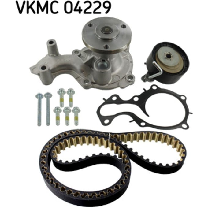 Waterpomp + distributieriem set SKF VKMC 04229