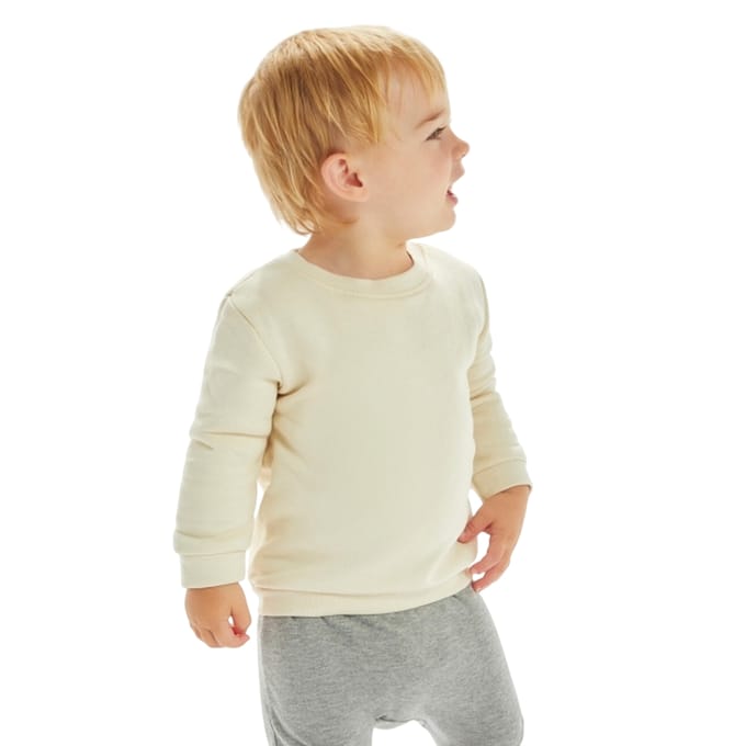 Babybugz Baby Essential Sweatshirt (Natuurlijk)