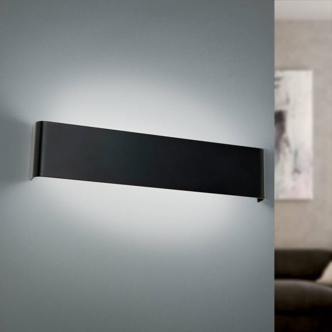 ORION LED wandlamp Accent met up-/downlight, zwart