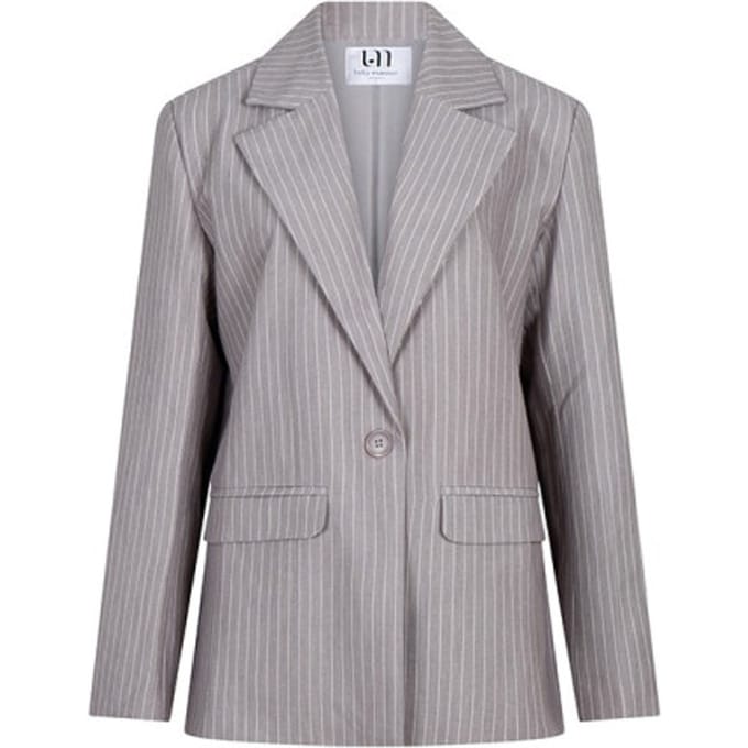 Lofty Manner Blazer Blazer Liset Pk44 553 Grey White Dames Maat - L