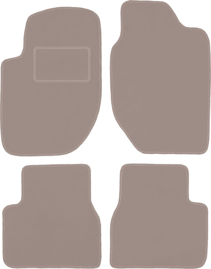Beige veloursmatten voor: Land Rover Freelander I SUV (1996-2006)