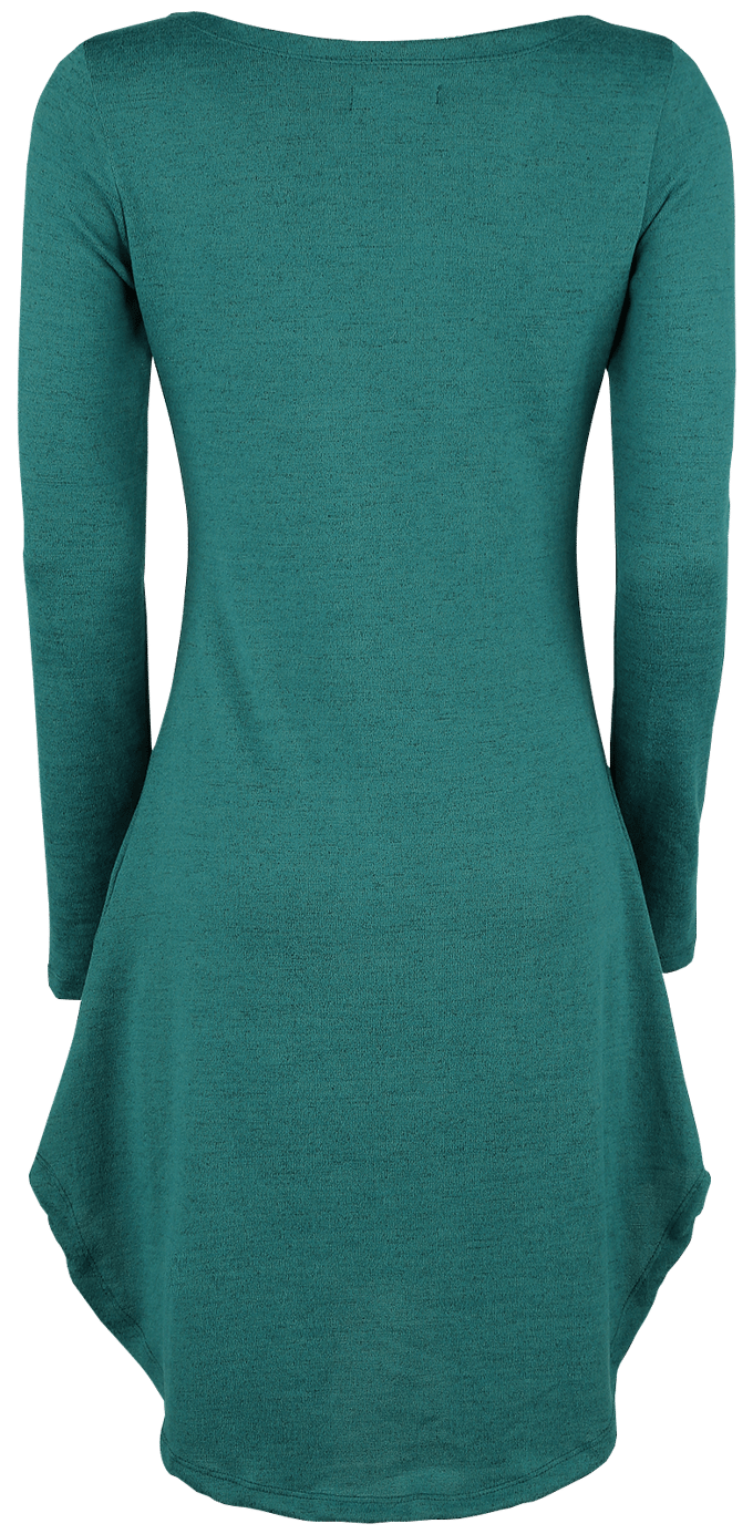 Innocent Mini-jurk - Winter Dress - L - voor Vrouwen - cyaan