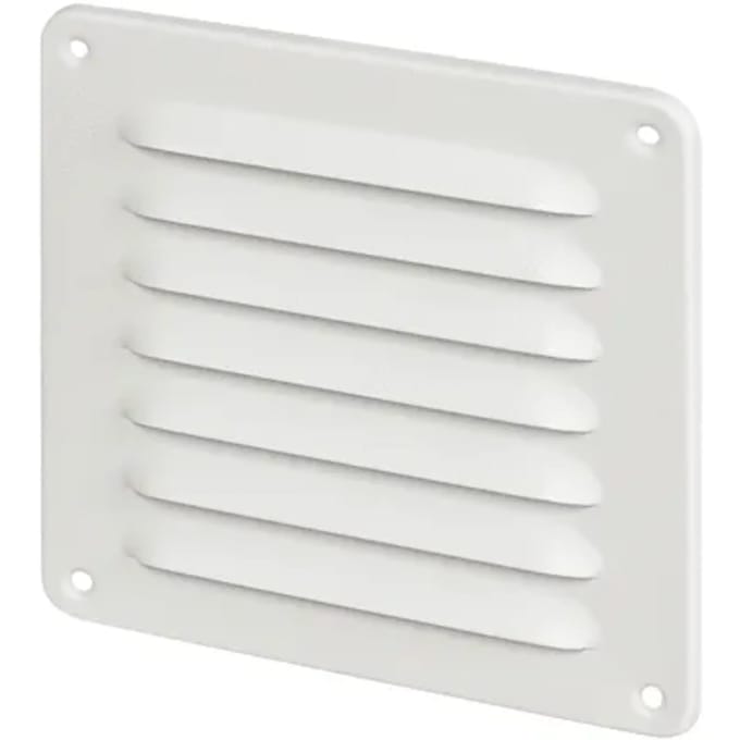 Sencys Schoepenrooster 15,5x15,5cm Mat Wit