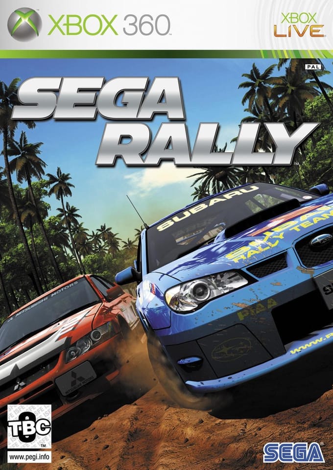 Sega Rally (xbox 360 used game)