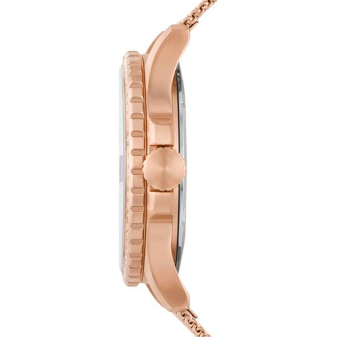 Fossil FB-01 ES4999 Horloge - Staal - Rosékleurig - Ø 36 mm