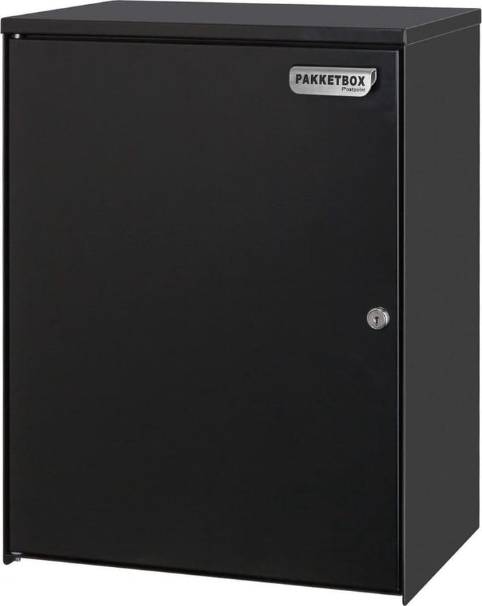Pakketbrievenbus wandmodel (Zwart)