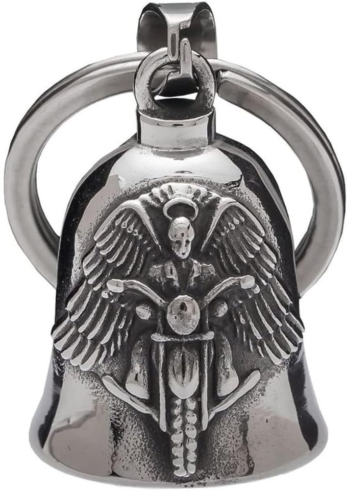 Allecto - Guardian Ride Bell - Motorfietsbel - Roestvrij staal
