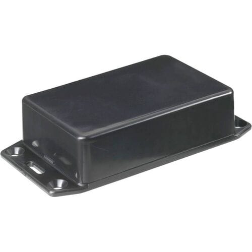 Hammond Electronics 1591DFLBK – Euro-behuizing – 160 x 80 x 50 mm – ABS – Zwart