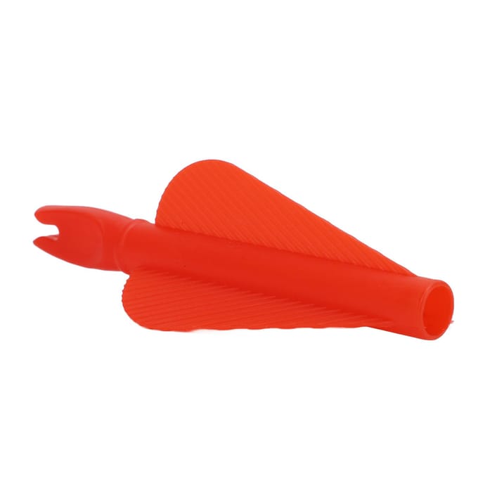 20 Stuks Plastic Pijlstaarten voor Boogschieten 8mm Compound Recurve Boog Universeel Jacht Training