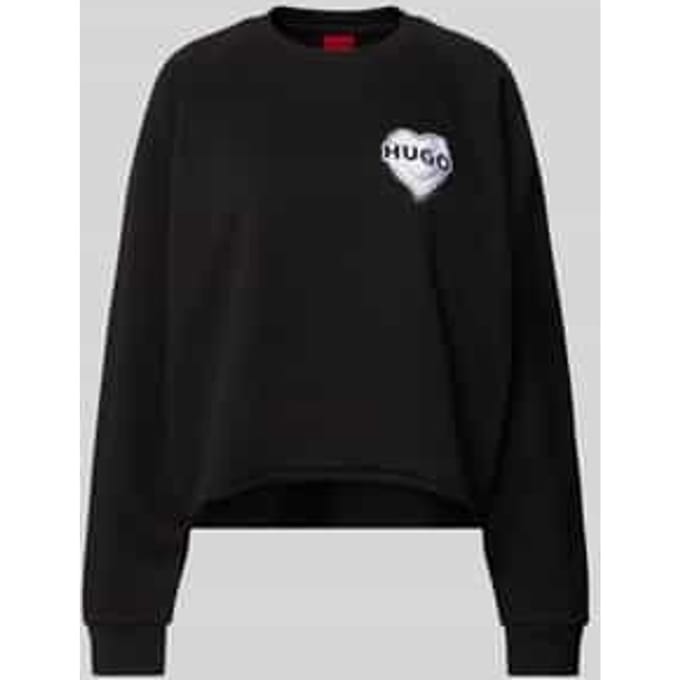Sweatshirt van puur katoen met raglanmouwen, model 'Darace'