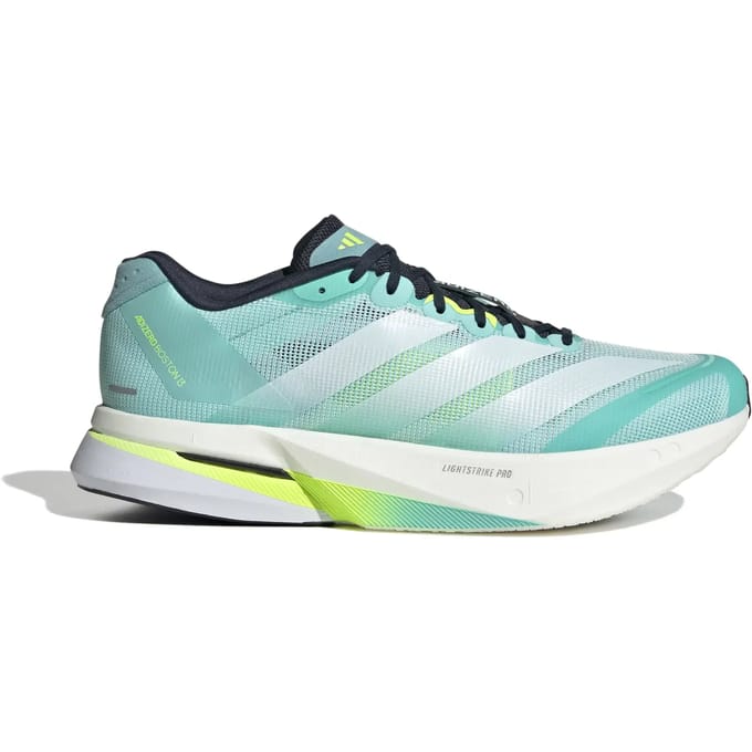 Adidas Adizero Boston 13 Sneakers Heren - Teal - Maat 46 - Mesh/Synthetisch