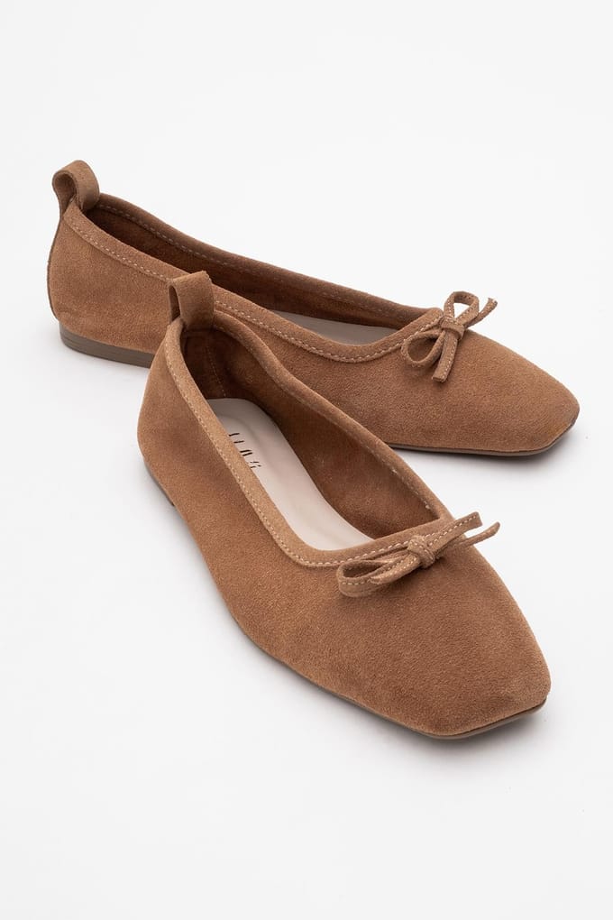 Sosa Leren Ballerina's Dames