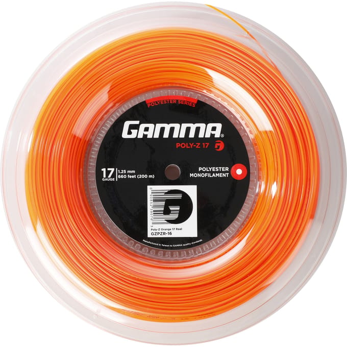 Gamma Poly Z Rol Snaren-Oranje