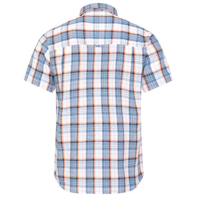Mountain Warehouse Katoenen herenoverhemd (Helder Blauw)