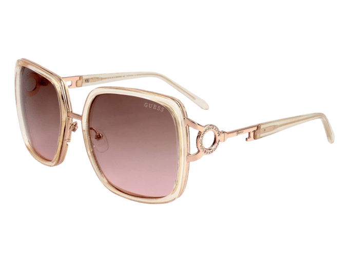 Guess GF6111/S 57T Zonnebril - Dames - Transparant
