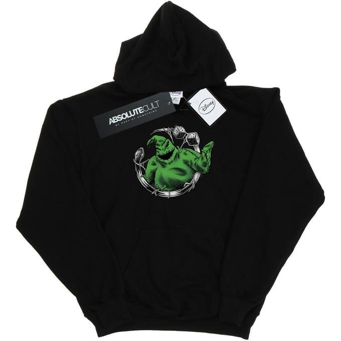 Disney Dames/Dames Nightmare Before Christmas Roll The Dice Hoodie (Zwart)