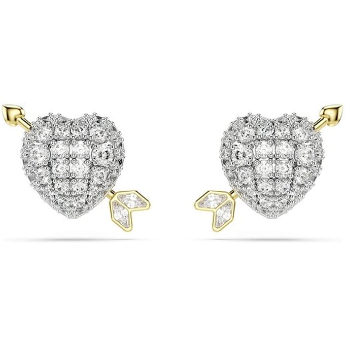 Swarovski Idyllia Dames Oorbellen Metaal - Meerkleurig