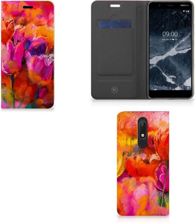 Bookcase Nokia 5.1 (2018) Tulips