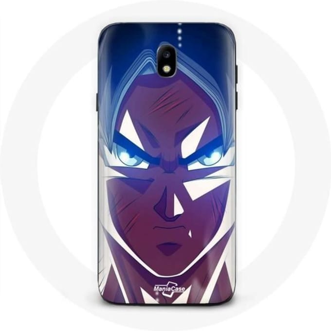 Hoesje voor Samsung Galaxy J7 2017 Dragon Ball Goku Angry Face
