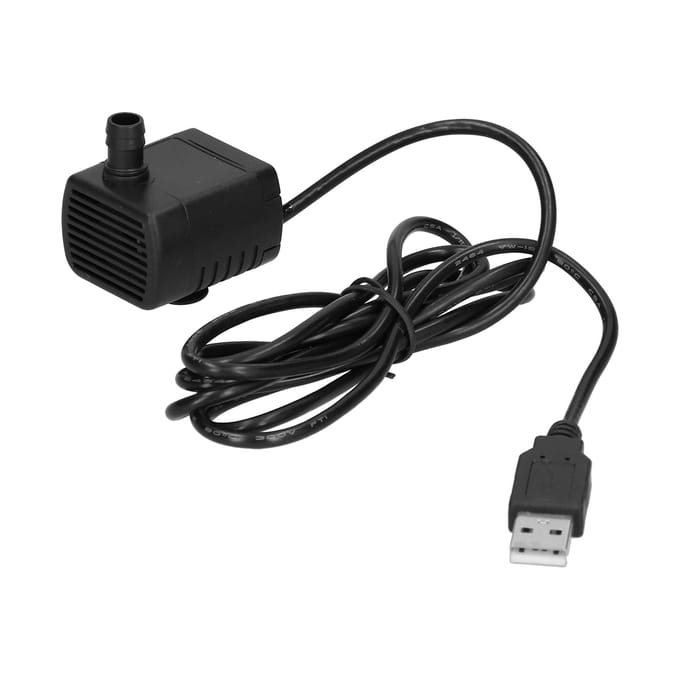 Waterpomp USB Stekker Borstelloze Micro Dompelpomp Circulatieapparaat DC5V 170L/u 100cm Opvoerhoogte