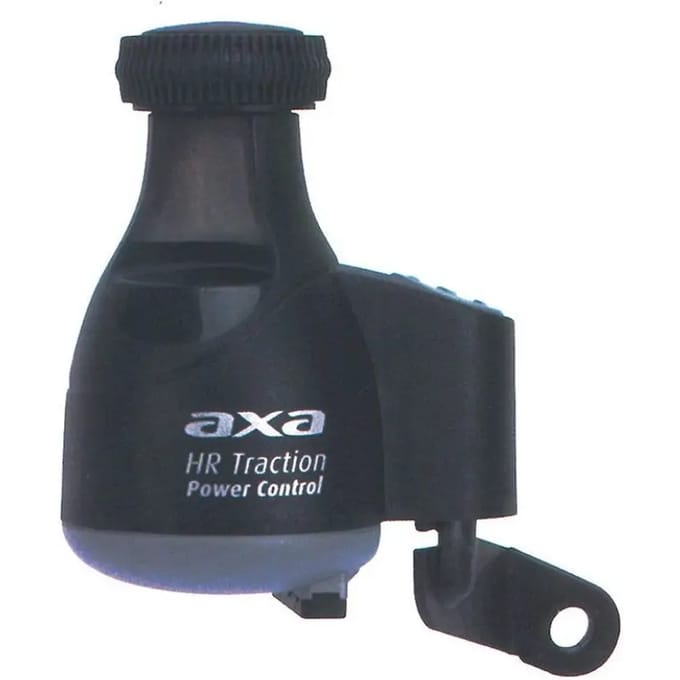 AXA HR Traction Power Control Dynamo – Linkse montage – 6V/3W – Extra Groot Loopwiel – Dubbele Bronzen Lageringen – Overspanningsdiode – Zwart